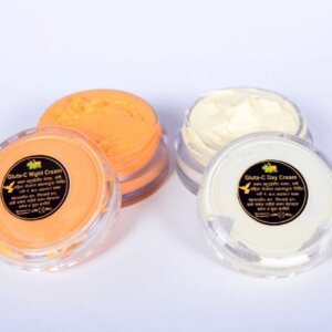 **Gluta C Brightening Cream with Serum – 15g Day + 15g Night ✨**